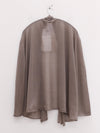 SWAYING 25 Early Autumn Seamless Outline Wool Cardigan SW-SW25PF1T14C2-QZ Light Brown